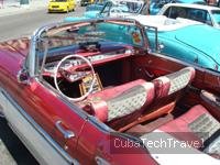 Paseo Autos Clasicos Antiguos Descapotables La Habana