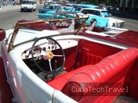Paseo Autos Clasicos Antiguos Descapotables La Habana