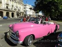 Paseo Autos Clasicos Antiguos Descapotables La Habana