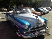 Paseo Autos Clasicos Antiguos Descapotables La Habana
