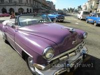 Paseo Autos Clasicos Antiguos Descapotables La Habana